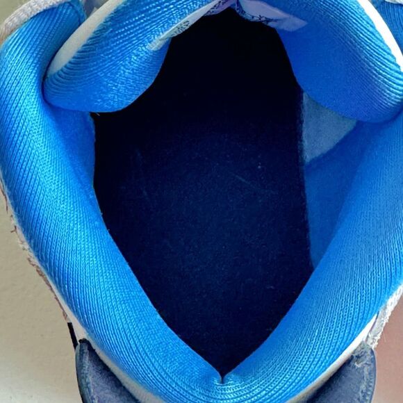 Nike Air Jordan Men\'s Sneakers DUB Zero DV1360-114  White/University Blue Size 6